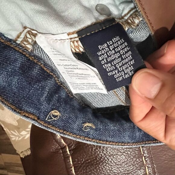 Madewell The High Rise Slim Boyjean Denim Dark Was Blue Women’s Jeans Sz 28 - Picture 9 of 13